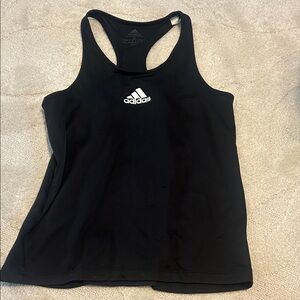 Adidas Women's Black Racerback Tank Top